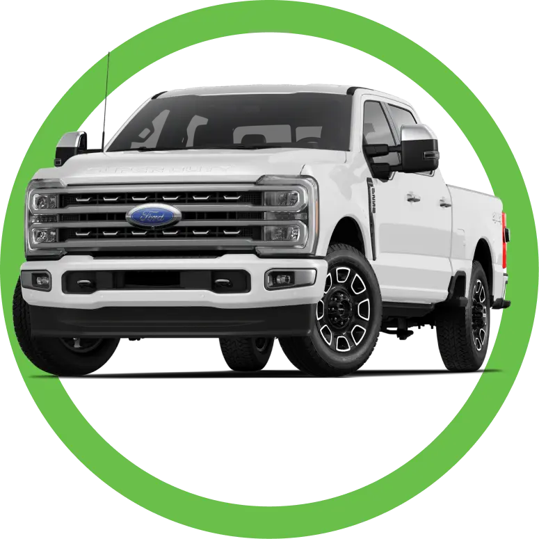 Fleet Wash - Smart Fleet Program 2 White pickup truck representing the new fleet wash program