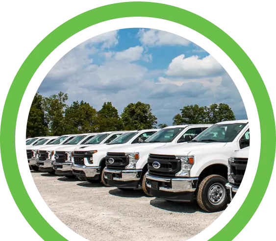 Car Wash - Group of Mint Smart Wash employees wearing masks