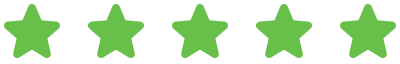 5-star rating PNG icon