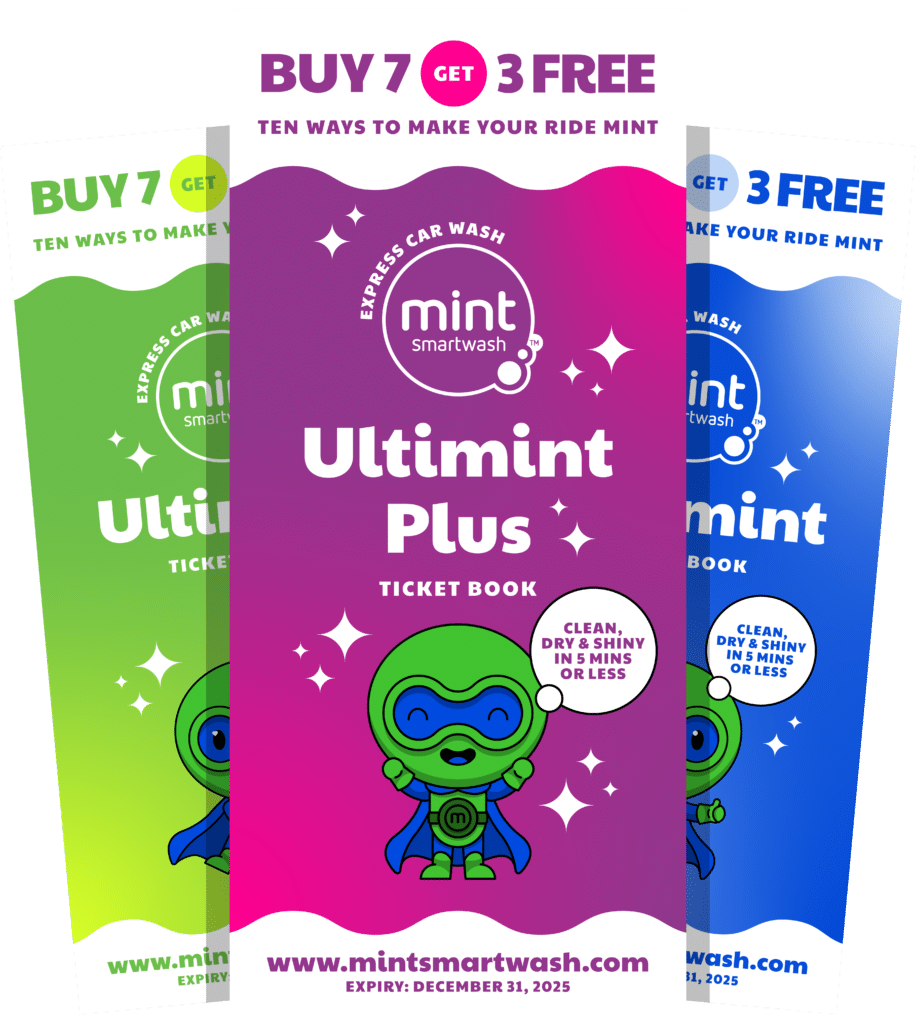 Mint Signage A Frame TicketBook Lockup